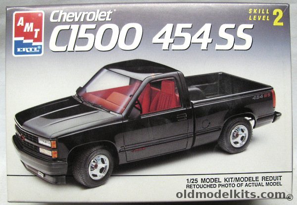 AMT 1/25 Chevrolet C1500 454SS Pick Up Truck, 6032 plastic model kit